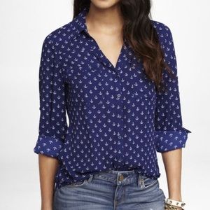 Express Anchor Portofino Blouse!